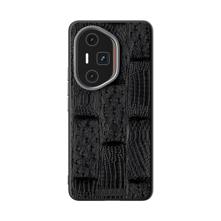 For Honor 300 Ultra ABEEL Beast Pattern 6D Micro-Embossed MagSafe Genuine Leather Phone Case