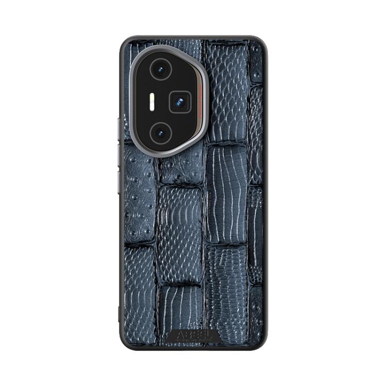 For Honor 300 Ultra ABEEL Beast Pattern 6D Micro-Embossed MagSafe Genuine Leather Phone Case