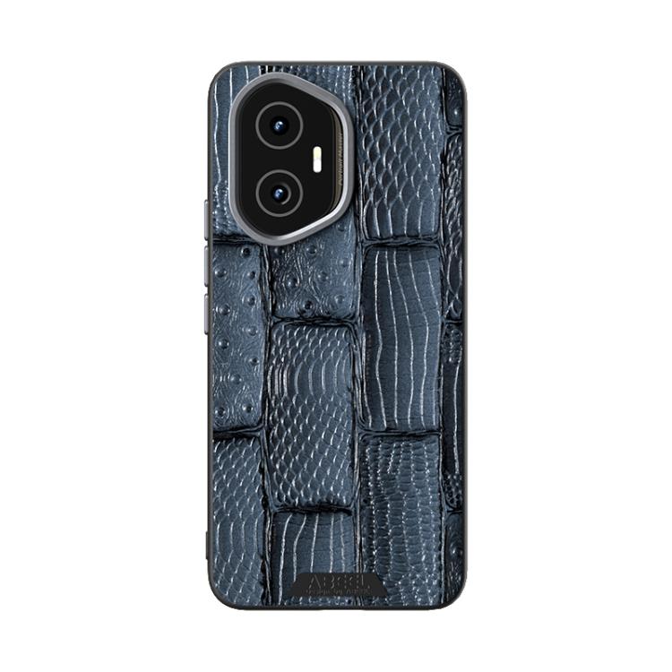 For Honor 300 ABEEL Beast Pattern 6D Micro-Embossed MagSafe Genuine Leather Phone Case