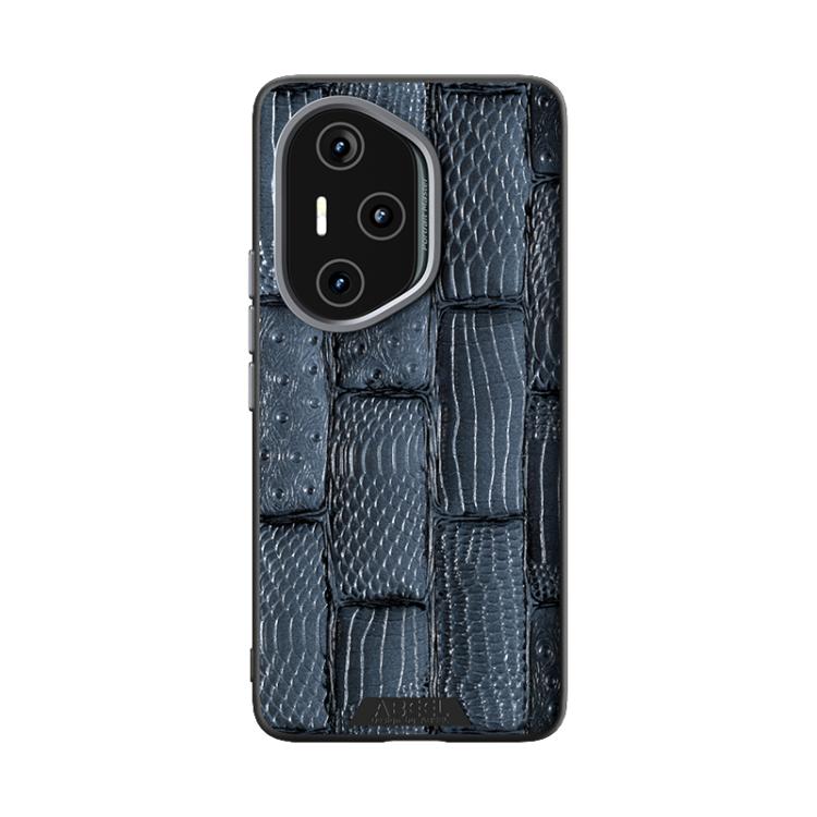 For Honor 300 Pro ABEEL Beast Pattern 6D Micro-Embossed Genuine Leather Phone Case