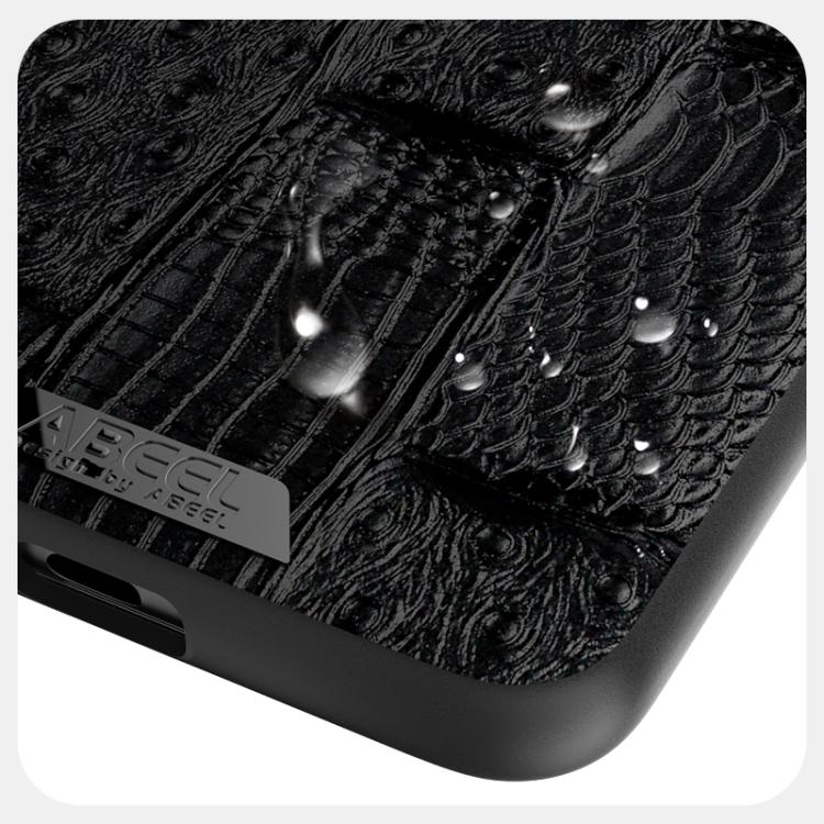 For Huawei Mate 70 RS Ultimate ABEEL Beast Pattern 6D Micro-Embossed Genuine Leather Phone Case