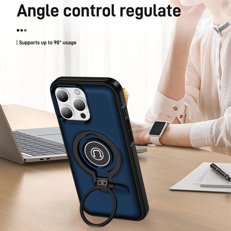 For iPhone 16 Pro Max Ring Holder Magnetic Phone Case