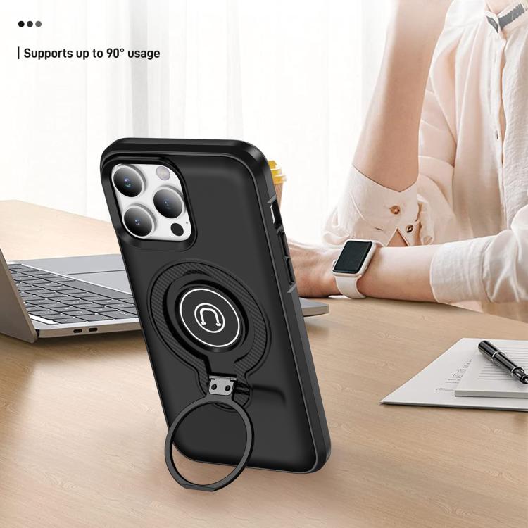 For iPhone 13 Pro Ring Holder Magnetic Phone Case
