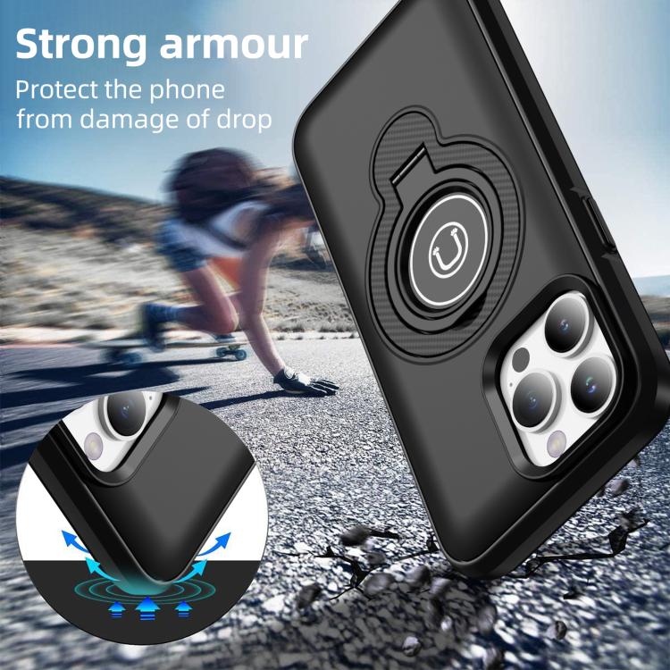 For iPhone 13 Pro Ring Holder Magnetic Phone Case