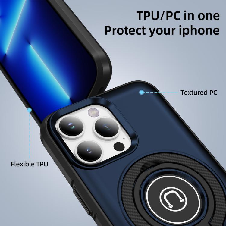 For iPhone 13 Pro Ring Holder Magnetic Phone Case