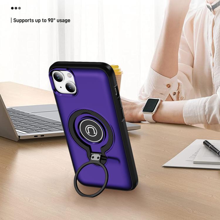 For iPhone 14 Ring Holder Magnetic Phone Case
