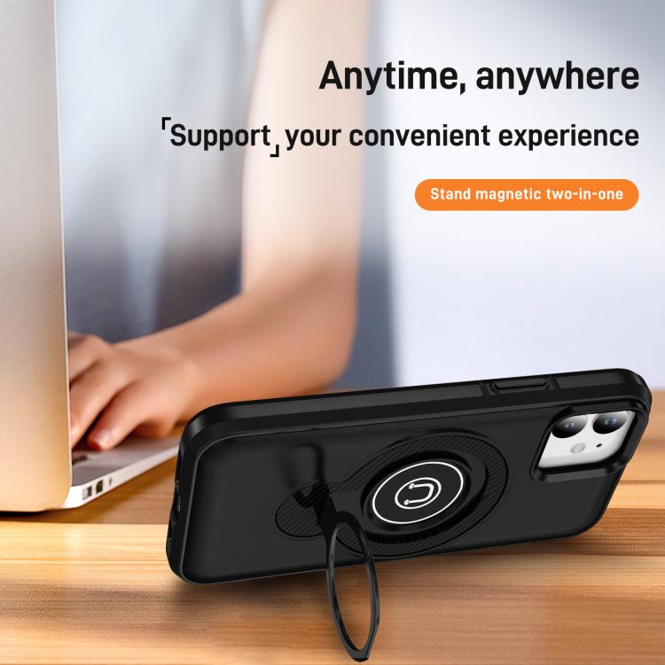 For iPhone 12 Ring Holder Magnetic Phone Case