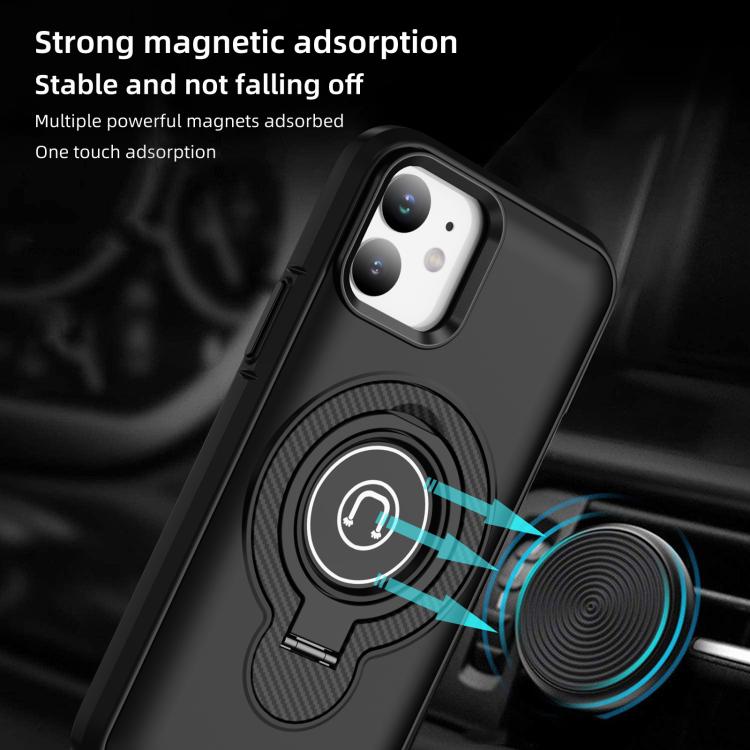 For iPhone 12 Ring Holder Magnetic Phone Case