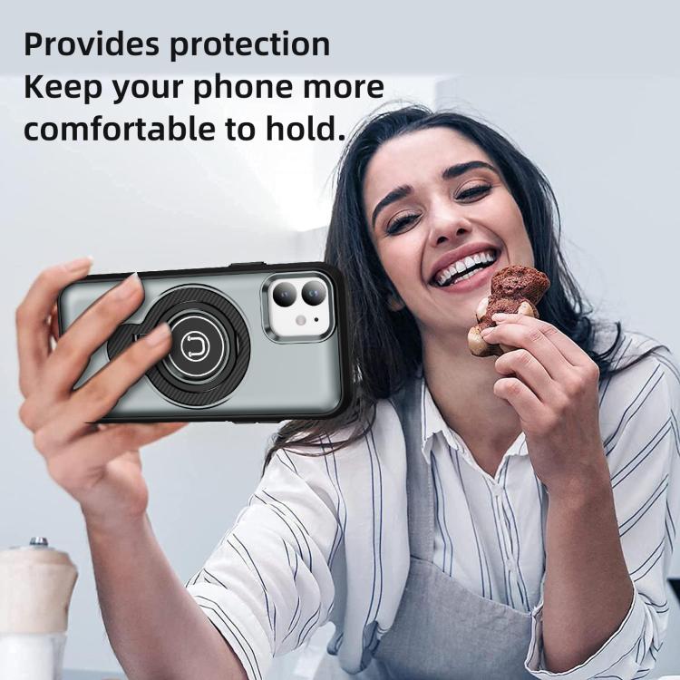 For iPhone 12 Ring Holder Magnetic Phone Case