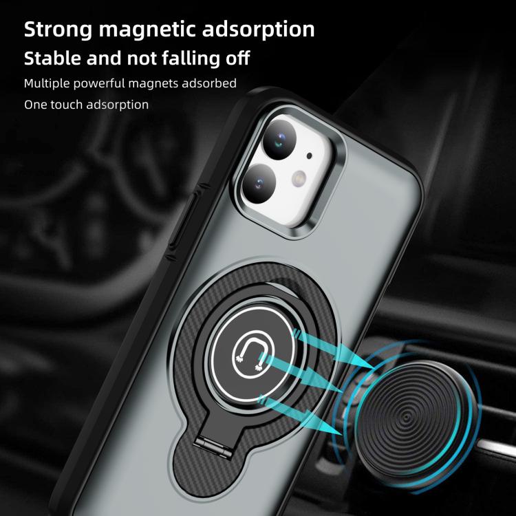 For iPhone 12 Ring Holder Magnetic Phone Case