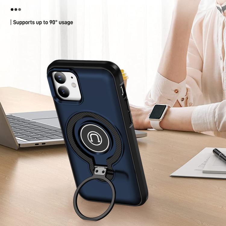 For iPhone 12 Ring Holder Magnetic Phone Case