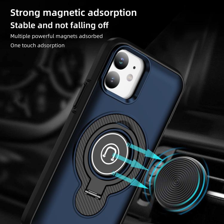 For iPhone 12 Ring Holder Magnetic Phone Case