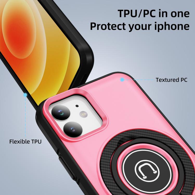 For iPhone 12 Ring Holder Magnetic Phone Case