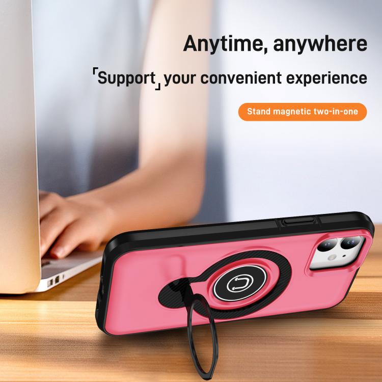 For iPhone 12 Ring Holder Magnetic Phone Case