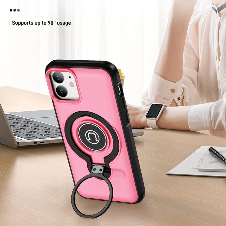 For iPhone 12 Ring Holder Magnetic Phone Case