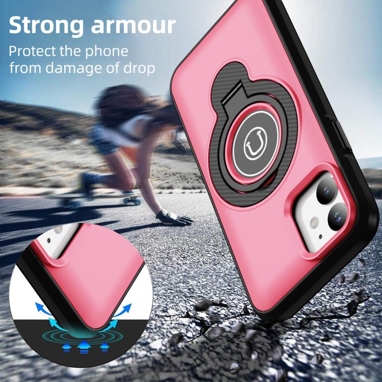 For iPhone 12 Ring Holder Magnetic Phone Case