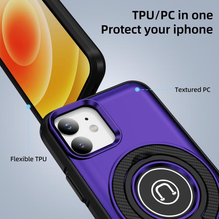 For iPhone 12 Ring Holder Magnetic Phone Case