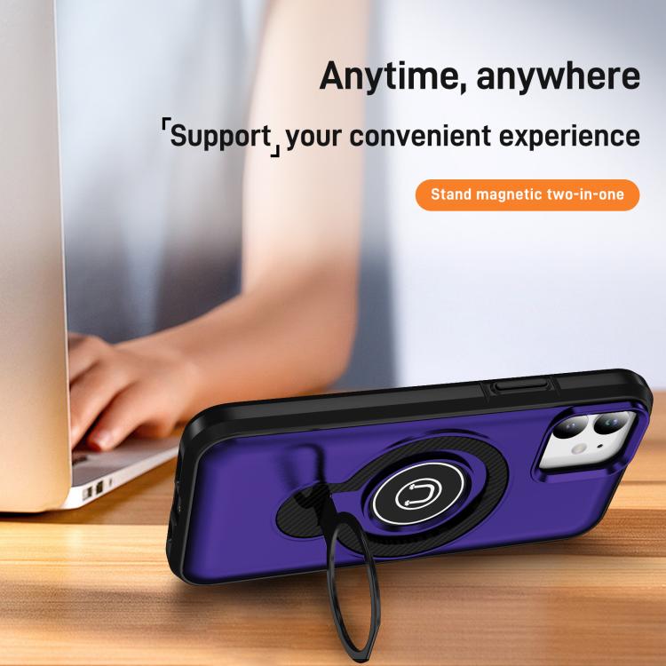 For iPhone 12 Ring Holder Magnetic Phone Case