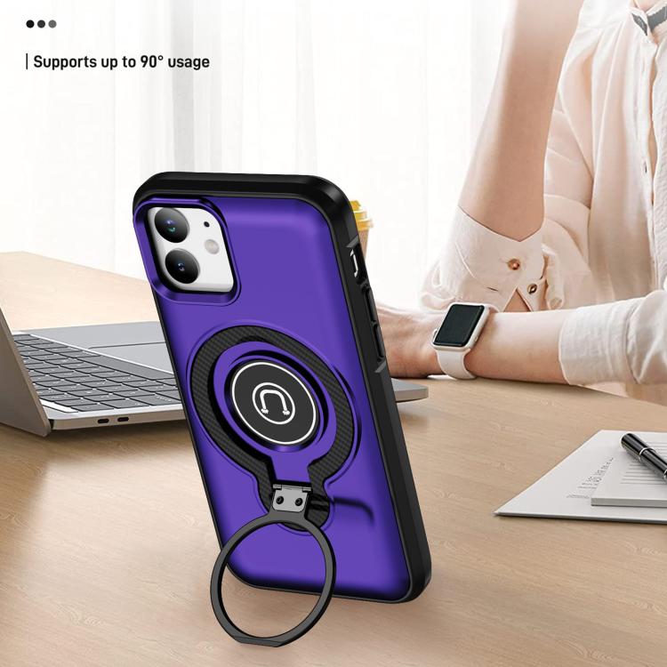 For iPhone 12 Ring Holder Magnetic Phone Case