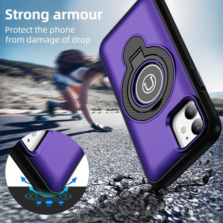 For iPhone 12 Ring Holder Magnetic Phone Case