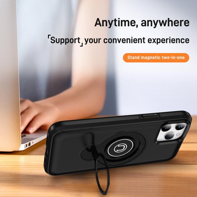 For iPhone 12 Pro Ring Holder Magnetic Phone Case