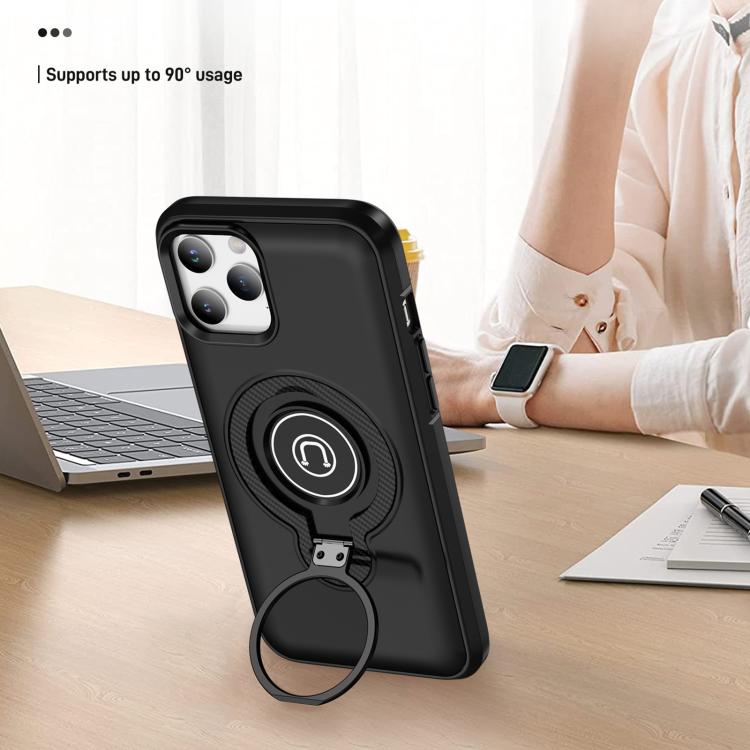For iPhone 12 Pro Ring Holder Magnetic Phone Case