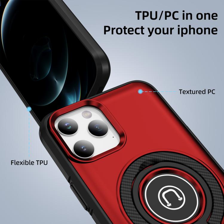 For iPhone 12 Pro Ring Holder Magnetic Phone Case