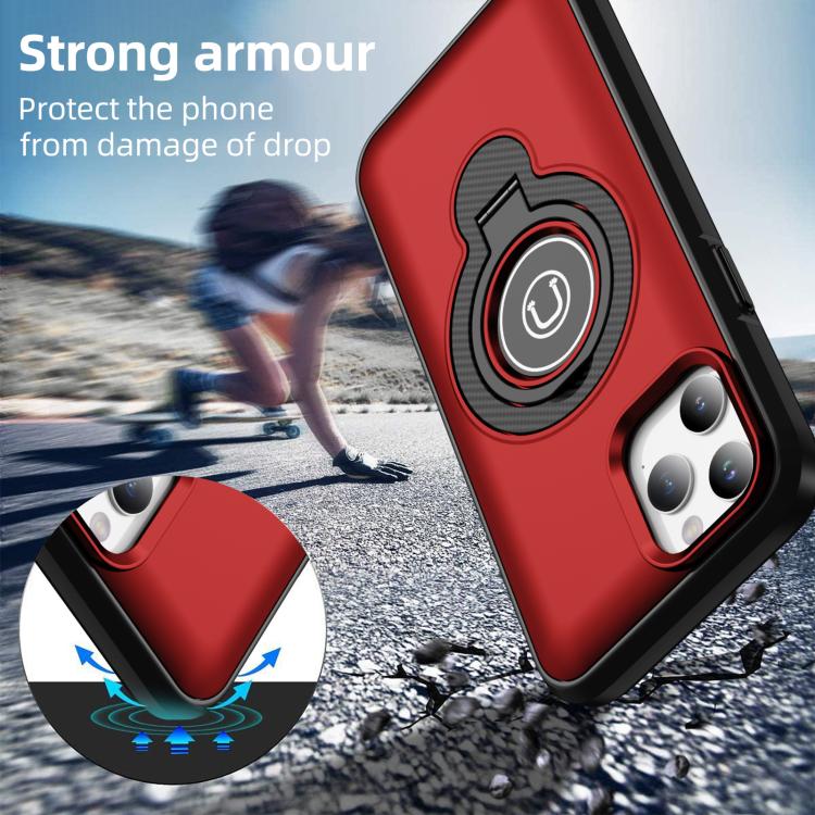 For iPhone 12 Pro Ring Holder Magnetic Phone Case