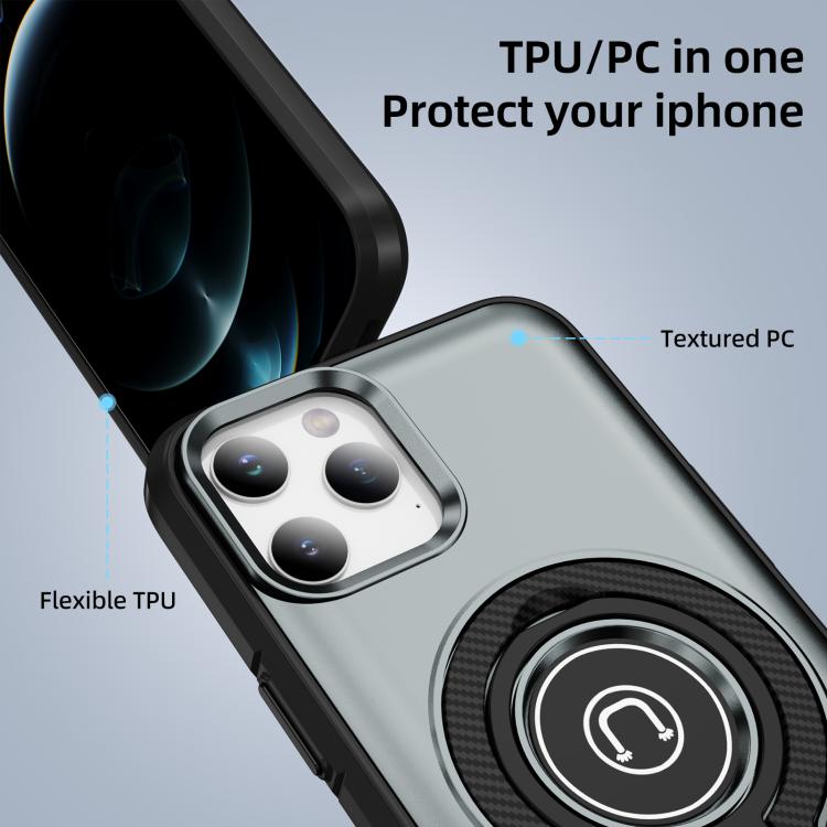 For iPhone 12 Pro Ring Holder Magnetic Phone Case