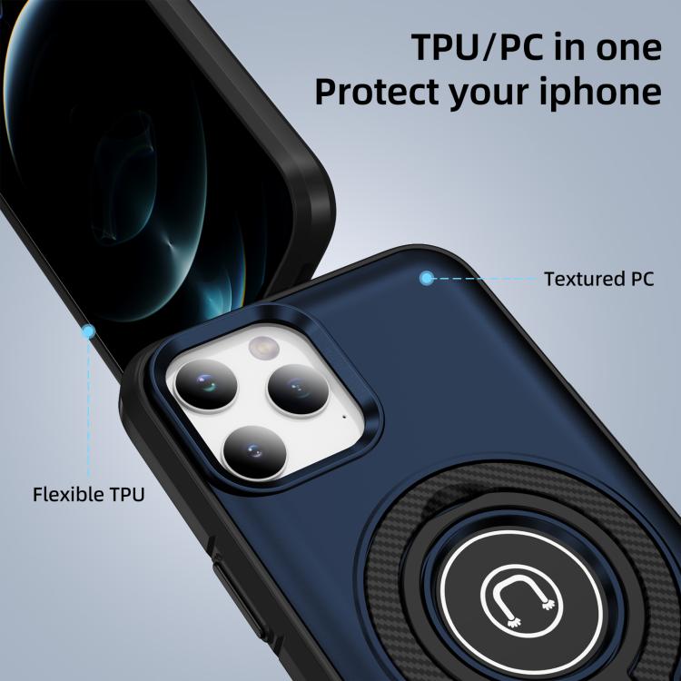 For iPhone 12 Pro Ring Holder Magnetic Phone Case