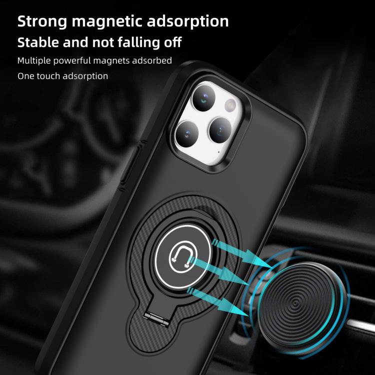 For iPhone 12 Pro Max Ring Holder Magnetic Phone Case