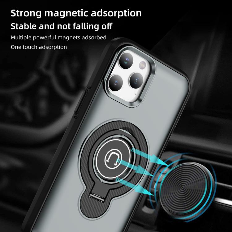 For iPhone 12 Pro Max Ring Holder Magnetic Phone Case