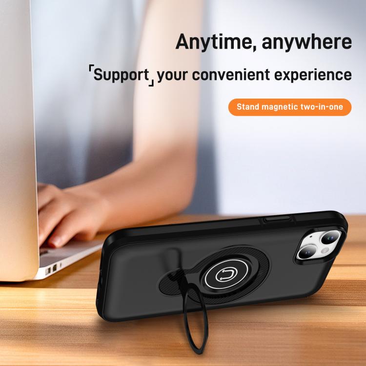 For iPhone 13 Ring Holder Magnetic Phone Case