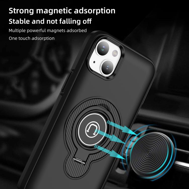 For iPhone 13 Ring Holder Magnetic Phone Case