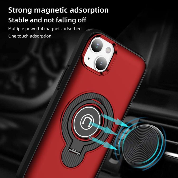 For iPhone 13 Ring Holder Magnetic Phone Case