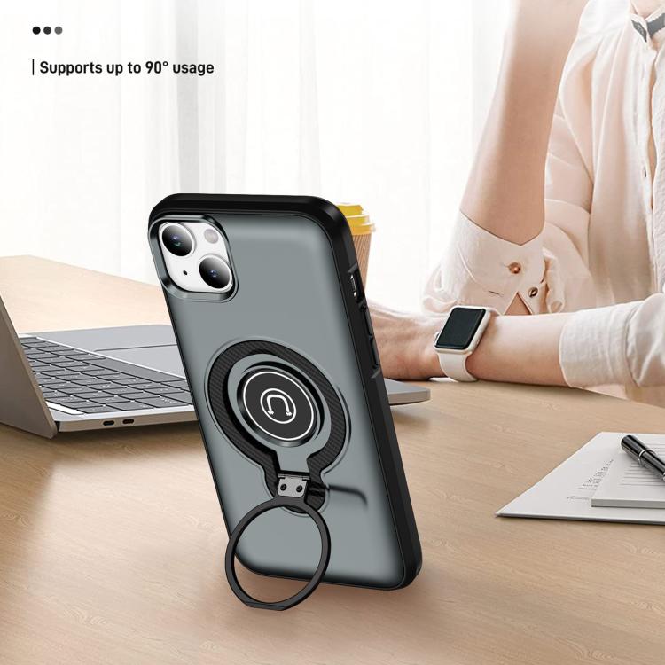 For iPhone 13 Ring Holder Magnetic Phone Case