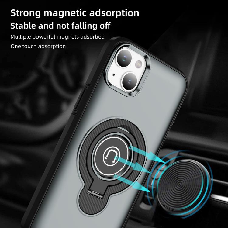 For iPhone 13 Ring Holder Magnetic Phone Case
