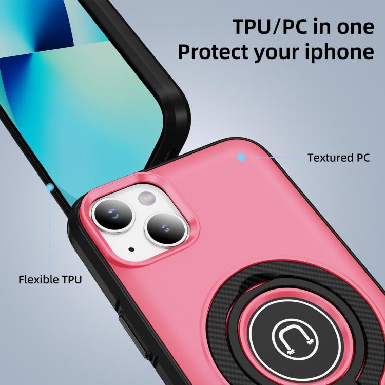 For iPhone 13 Ring Holder Magnetic Phone Case