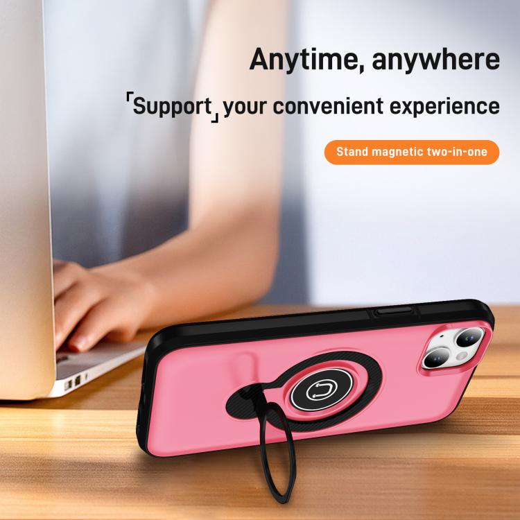 For iPhone 13 Ring Holder Magnetic Phone Case