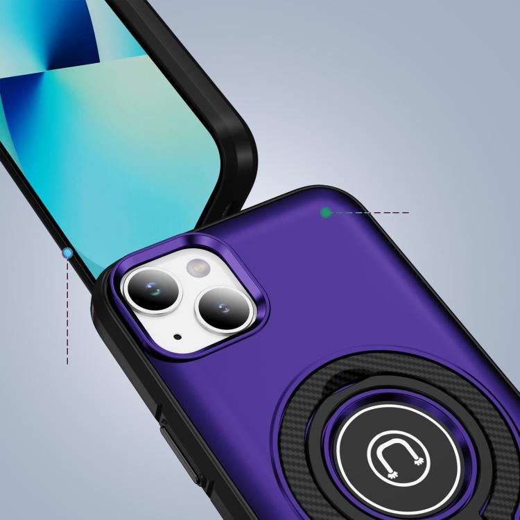 For iPhone 13 Ring Holder Magnetic Phone Case