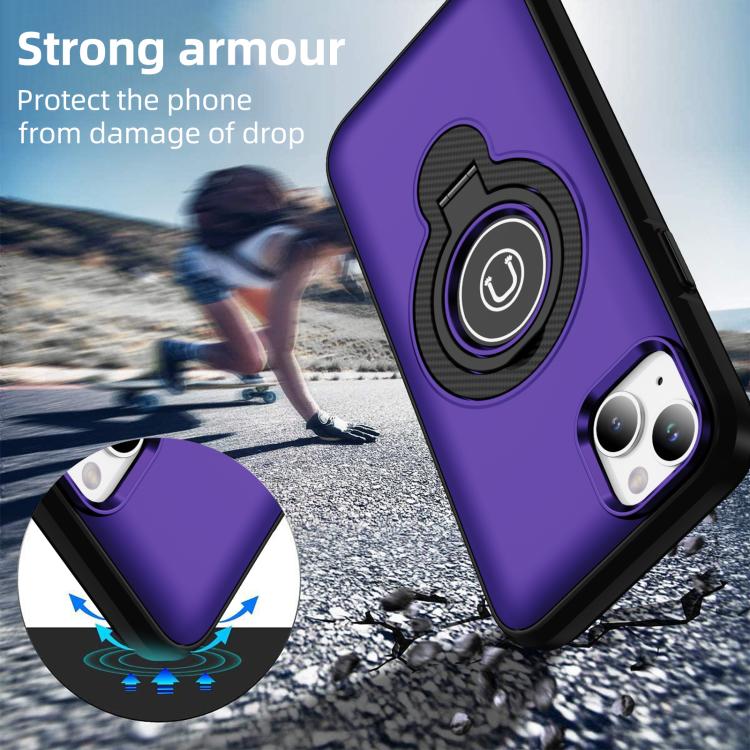For iPhone 13 Ring Holder Magnetic Phone Case