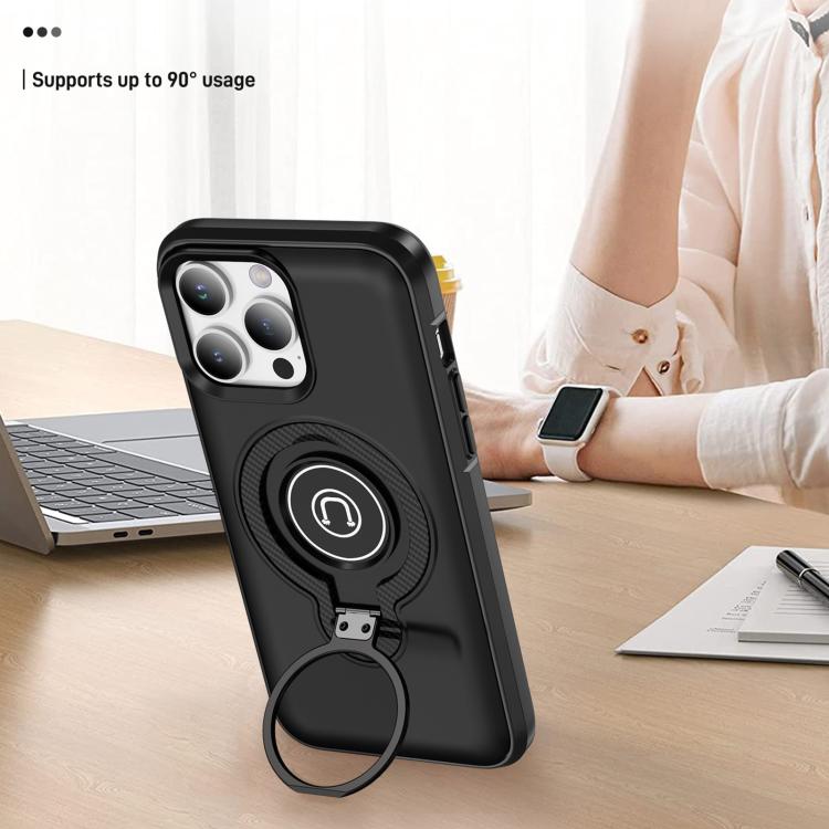 For iPhone 14 Pro Ring Holder Magnetic Phone Case