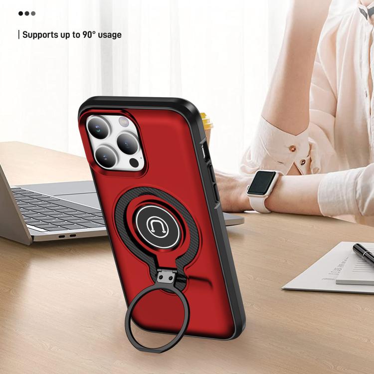 For iPhone 14 Pro Ring Holder Magnetic Phone Case