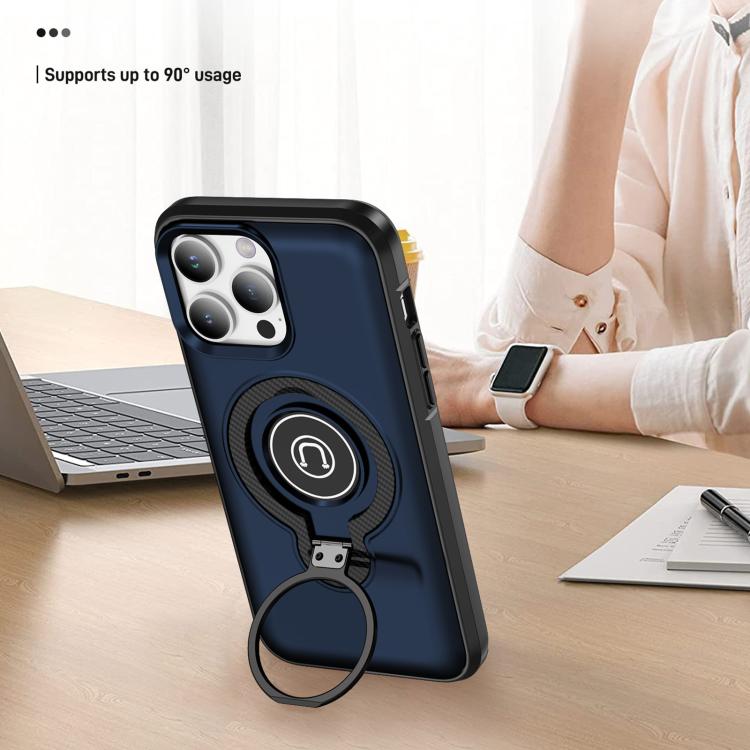 For iPhone 14 Pro Ring Holder Magnetic Phone Case