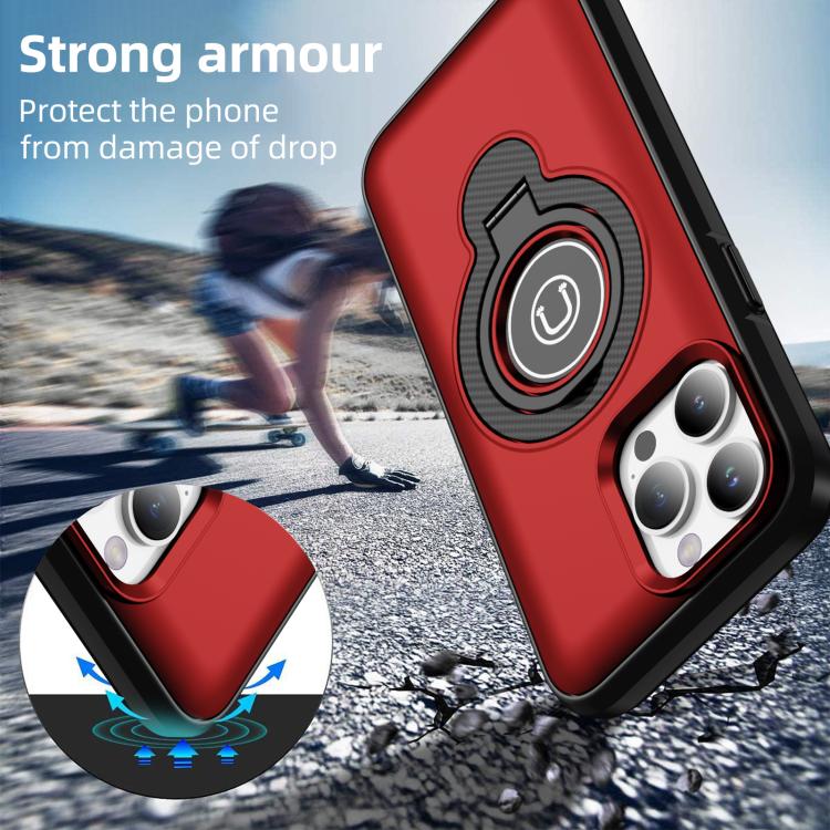 For iPhone 14 Pro Max Ring Holder Magnetic Phone Case