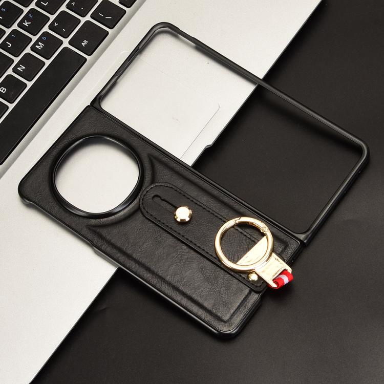 For OPPO Find N5 Wristband Leather Back Phone Case