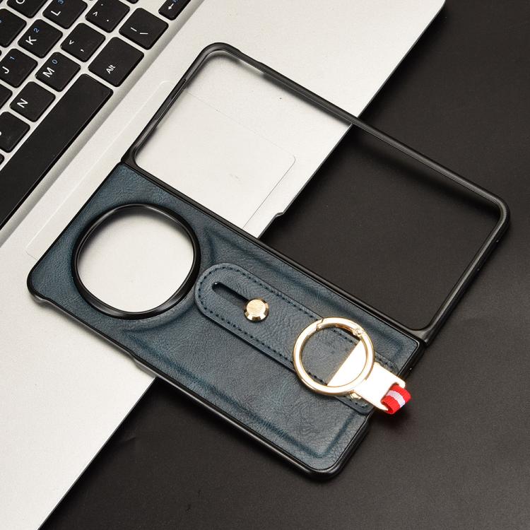 For OPPO Find N5 Wristband Leather Back Phone Case
