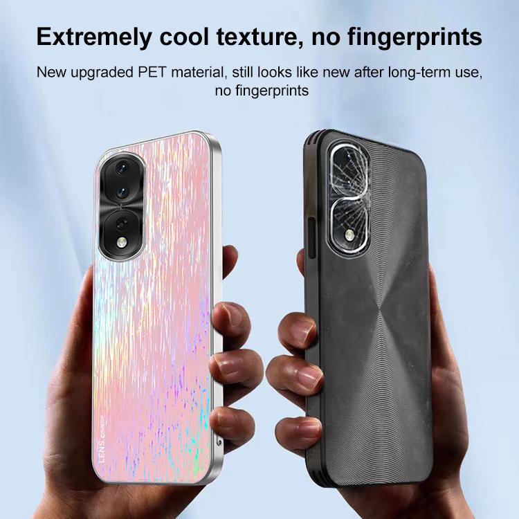 For Honor 80 Pro Flat Dazzling Acrylic Shockproof Phone Case