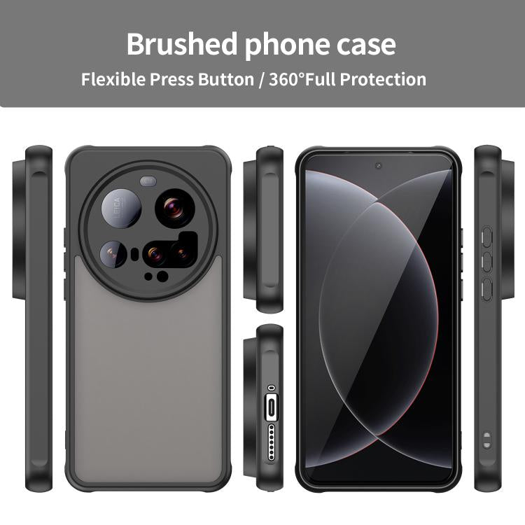For Xiaomi 15 Ultra Fan Dun Series TPU Hybrid PC Frosted Phone Case