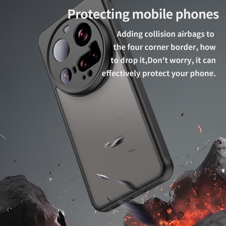 For Xiaomi 15 Ultra Fan Dun Series TPU Hybrid PC Frosted Phone Case